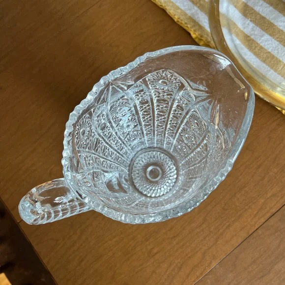 Antique Glass Pitcher / Vase (early 1900’s) - Picture 5 of 6